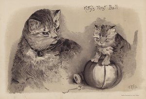 Le premier bal de Kitty (chromolitho) - English School
