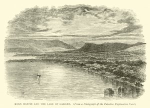 Kurn Hattin et le lac de Galilée