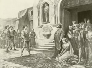 La Favorita, Acte III scène xii (gravure) - English School