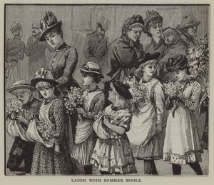 Chargés de butins d
