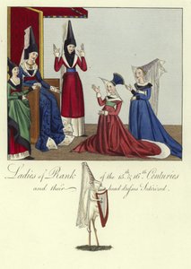 Dames de rang des 15ème et 16ème siècles