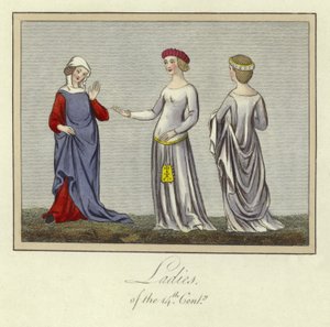 Dames du XIVe siècle - English School