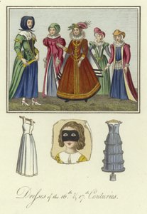 Dames des 16ème et 17ème siècles - English School