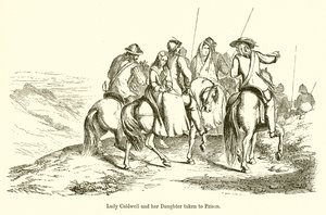 Lady Caldwell et sa Fille emmenées en Prison - English School
