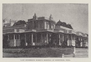 Hôpital pour femmes de Lady Dufferin à Oodeypoor, Inde - English School