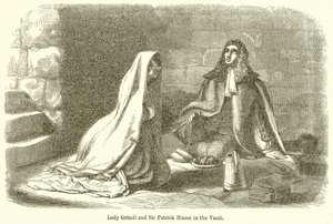 Lady Grisell et Sir Patrick Hume dans la Voûte - English School