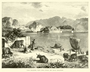 Lac Majeur, avec Isola Bella et Isola Pescatore - English School