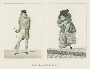 Le Bon Genre, Paris (vers 1810) - English School