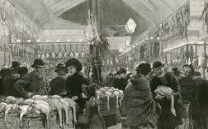 Marché de Leadenhall à Noël - English School