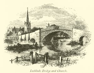 Pont et Église de Lechlade - English School