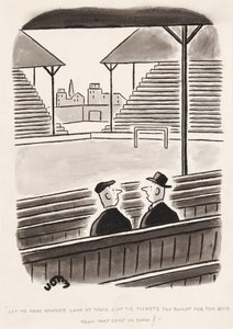 Laisse-moi revoir ces billets de Cup Tie que tu as achetés pour dix livres à ce type de Soho, dessin de John - English School