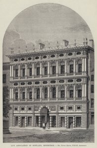 Life Association of Scotland, Édimbourg (gravure) - English School