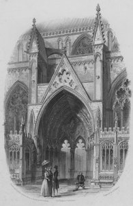 Cathédrale de Lincoln, entrée nord