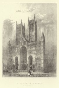 Cathédrale de Lincoln, façade ouest
