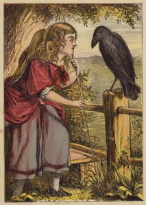 La Petite Bo-Peep (gravure en couleur)