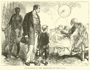 Livingstone au chevet de Sebituane - English School