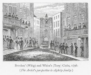 Clubs de Londres : Clubs de Brookes et de White - English School