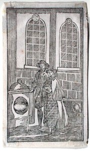 London Stone, Cannon Street, c.1700 - English School