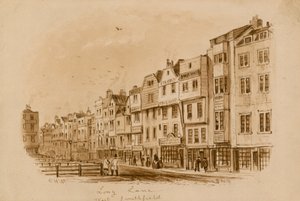 Long Lane, West Smithfield, 1840 - English School