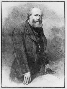 Lord Salisbury parlant de M. Bright à la Chambre des Lords, 1889 - English School