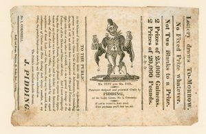 Publicité de loterie - English School