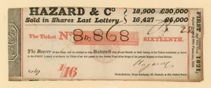 Billet de loterie