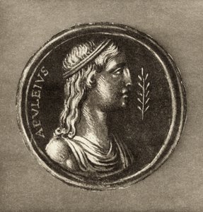 Lucius Apulée (c.124-c.180 AD), du frontispice de L
