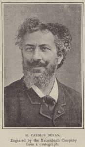 M Carolus Duran (gravure) - English School