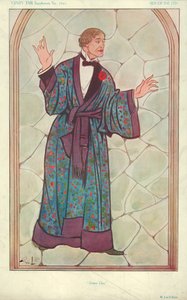 M. Lou-Tellegen, Dorian Gray, 10 septembre 1913, caricature de Vanity Fair - English School
