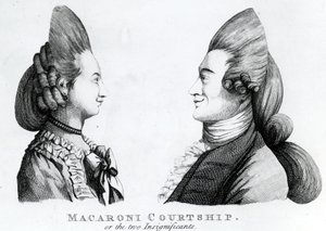 La cour Macaroni, ou les deux insignifiants