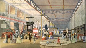 Machinerie, de Dickinsons Comprehensive Pictures of the Great Exhibition of 1851 publié en 1854 - English School