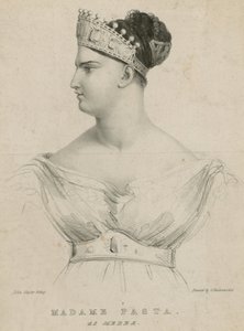 Madame Pasta en Médée - English School