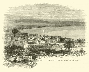 Magdala et le lac de Galilée