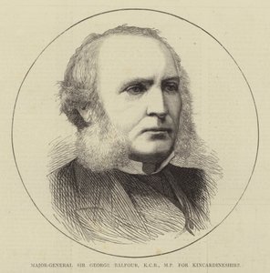 Major-Général Sir George Balfour, KCB, MP pour Kincardineshire