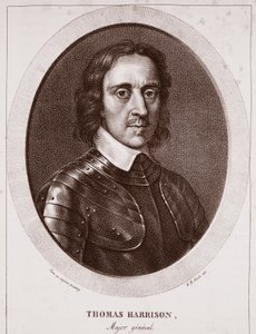 Major général Thomas Harrison, attribué à N.H. Jacob, gravé par de Langlume