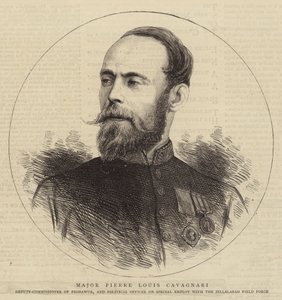 Major Pierre Louis Cavagnari - English School