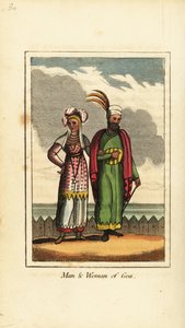 Homme et femme de Goa, Inde