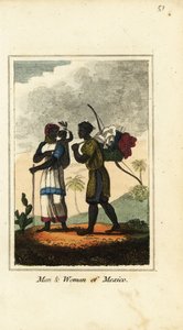 Homme et femme du Mexique