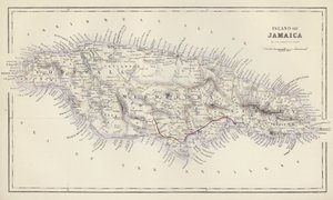 Carte : Île de la Jamaïque, par G H Swanston, Édimbourg