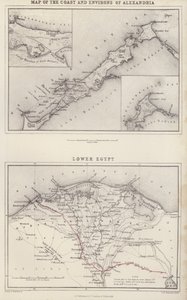 Carte : Carte de la côte et des environs d