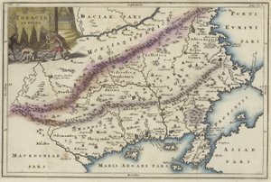 Carte de la Thrace - English School