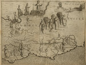 Carte du sud de l