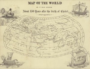 Carte du monde telle qu