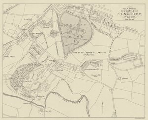 Carte pour illustrer la Bataille de Langside - English School