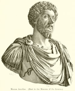 Marc Aurèle (Buste au Musée du Louvre) - English School