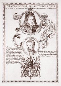 Mariae Scotorum Regina et son fils, le roi Jacques