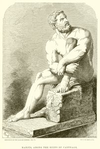Marius parmi les ruines de Carthage - English School