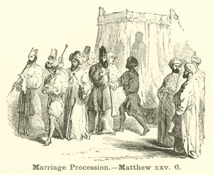 Procession de mariage