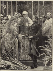 Mariage de Mlle Fox et du Prince Liechtenstein à la Pro-Cathédrale - English School