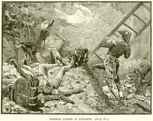 Le maréchal Lannes à Ratisbonne
